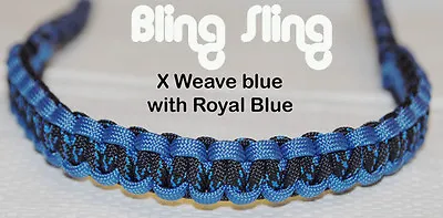 Archery Royal Blue Bling Sling Bow Wrist Strap FREE SHIP Mathews • $14.50