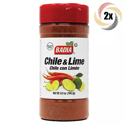 2x Shakers Badia Chile & Lime Seasoning | 6.5oz | Gluten Free! | Chile Con Limon • $18.88