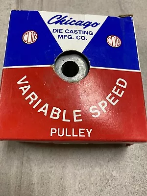 Chicago Die Casting 325VP-1/2 Variable Speed Pulley • $9.99