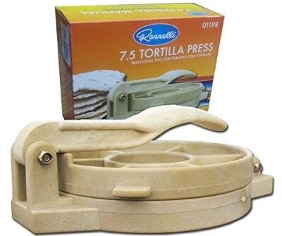 $22.34 • Buy 7.5 Inches Tortilla Press Heavy Duty Plastic Authentic Tortilla Maker Corn To...