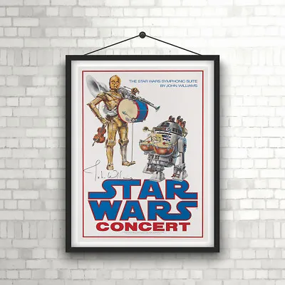 $14.98 • Buy Star Wars Droid Concert  Vintage Movie Poster