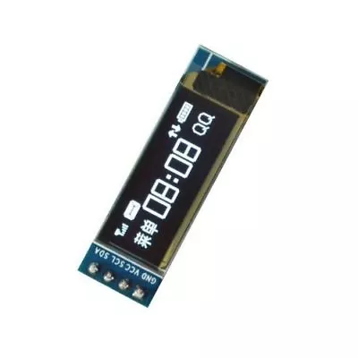 1PCS IIC I2C 0.91  128x32 White OLED LCD Display Module 3.3v 5v For Arduino • $7.99