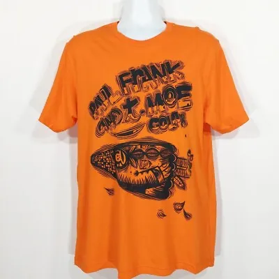 NWT Paul Frank T. Campbell (T. Moe) Collab Orange T-Shirt Y2k New W/flaw. Sz L. • $49.99