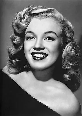 A3 SIZE - Vintage Marilyn Monroe Black & White Print Gift / Wall Decor POSTER • £5.25