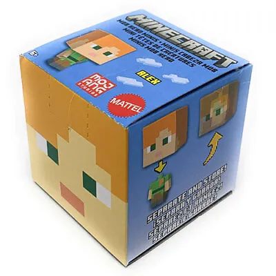 Mattel - Minecraft Mob Head Boxed Mini Figures - ALEX (1 Inch) HDV75 - New • $10.89