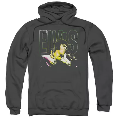 ELVIS PRESLEY MULTICOLORED Licensed Adult Hooded Sweatshirt Hoodie SM-3XL • $49.95