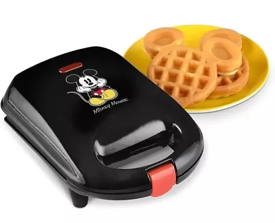 Disney Mickey Mini Waffle Maker Make Waffles Just Like At DisneyWorld!! • $21