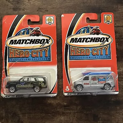 Lot Of 2 Matchbox Hero City #97679 & #95271 On Blister Package • $16.99