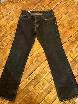 Abercrombie & Fitch Slim Straight Jeans Men's Size 32x30 Blue Cotton Denim • $10