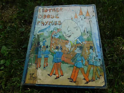 Vtg MOTHER GOOSE RHYMES - 21st Ed Book 1932 Platt & Munk Humpty Dumpty ISSUES • $8.99