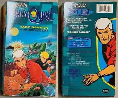 Jonny Quest Vhs Race Bannon An Army Of One Mystery Lizard Men & Double Danger • $5