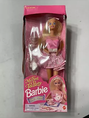 My First Barbie Easy To Dress 1996 Pink Box Mattel 14592 New-minor Box Damage • $23.37
