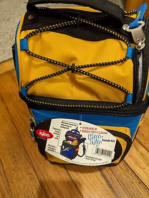 Igloo Soft-sided Insulated Lunch Bag Cooler Bag W/ Nice Gripper Handle • $15