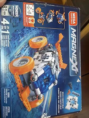 Magnext 4 In 1 Mag-Racers Construction Set Used As Is • $7.50