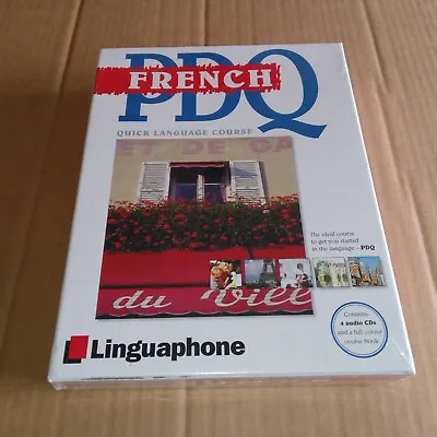 Linguaphone French NEW PDQ Quick Comprehensive Course  CD And Book • £14.50