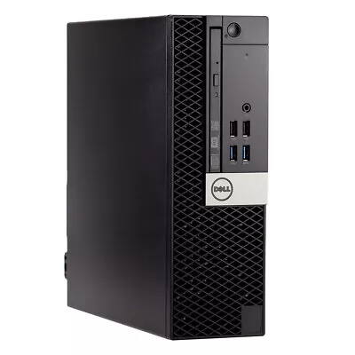 Dell Desktop I5 Computer PC SFF 8GB RAM 500GB HDD Windows 10 Wi-Fi DVD/RW • $94.65