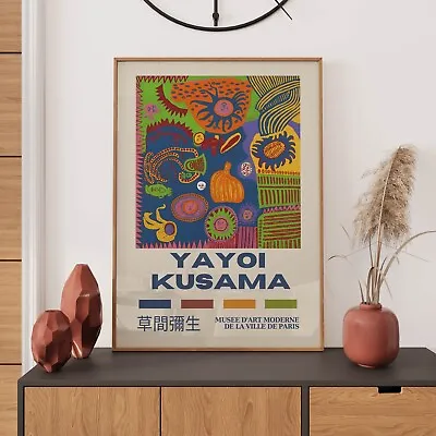 Yayoi Kusama Poster Japanese Gallery Wall Art Vintage Wall Décor A2/A3/A4/A5 • £9.99