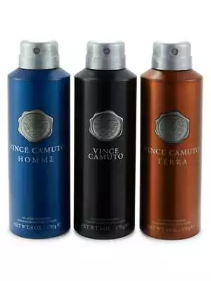 Vince Camuto All Over Body Spray For Men 6 Oz Choose Your Scent • $10.49