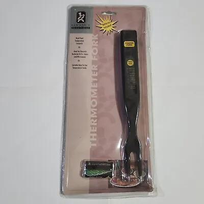 NEW Gourmet Traditions Meat Thermometer Fork Cooking BBQ Roast Turkey Chicken • $13.99