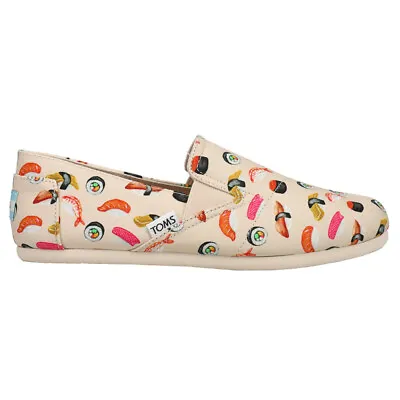 TOMS Redondo Sushi Slip On  Womens Beige Flats Casual 10017439T • $14.99