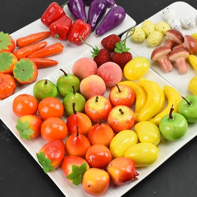 £2.84 • Buy Lifelike Fruits Colorful Plant Artificial Fruit Food Model Home Party Decoration