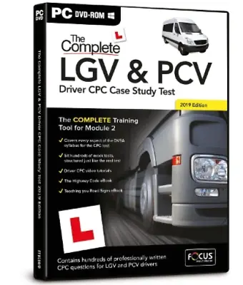 The Complete LGV & PCV Driver CPC Case Study Test (CD-ROM) • £33.24