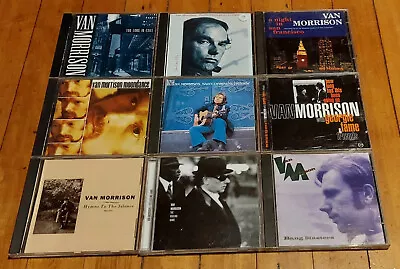 VAN MORRISON 9 CD Collection Lot 10 Discs: Moondance ST. DOMINIC'S Bang Masters+ • $49.99