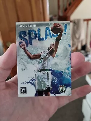 Jayson Tatum 2020-21 Panini Donruss Optic Basketball Card Splash! NBA Celtics • £3.49