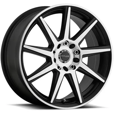 Raceline 144M Storm 16x7 4x100/4x108 +40mm Black/Machined Wheel Rim 16  Inch • $159