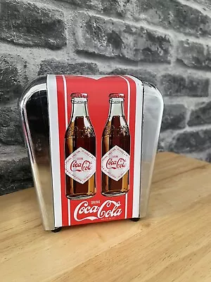 Coca Cola Serviette Napkin Dispenser Bar Man Cave • £14.99