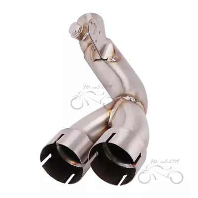 For Yamaha YZF R6 2006-2023 Slip On Stock Muffler Modified Exhaust Link Pipe • $88.99