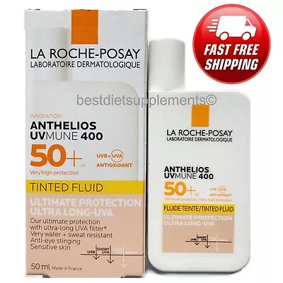 La Roche-Posay Anthelios UVmune 400 Tinted Fluid SPF50+ 50ml 1.7oz. • $25.99