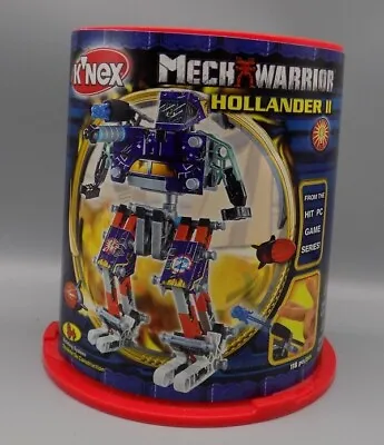 KNEX Hollander II Mech Warrior Open Box Sealed Parts Instructions & Stickers Vtg • $57.95