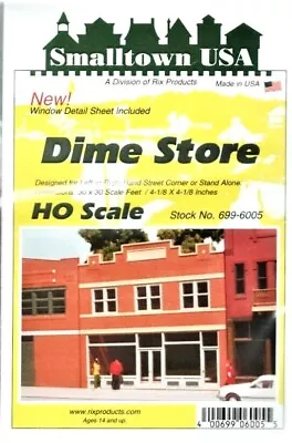 HO Scale Smalltown USA  699-6005 Dime Store & Offices Kit • $14.40