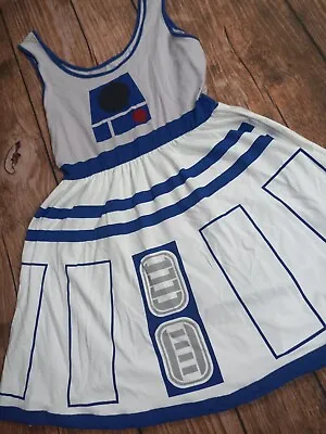 NWT Her Universe Star Wars R2-D2 Dress Costume Coplay Halloween Womens Large • $38.50