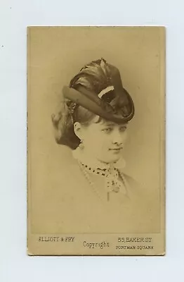 Maud Middleton Actress & Courtesan - CdV Photo C1870s Elliot & Fry • £20