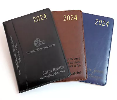 Personalised Premium Executive Diary Organiser 2024 A4/A5 | Design A Unique Gift • £10.99