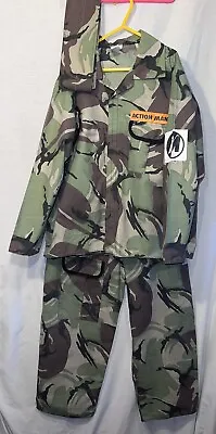 Action Man Army Uniform Fancy Dress Outfit Age 5-7 Years Vintage 1994 • £8.99
