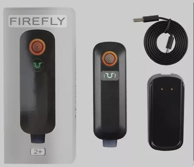 Firefly 2 Plus + Vaporiser Electronic Pipe - Black • £99