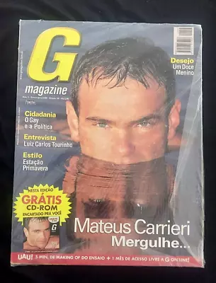 Mateus Carrieri G Magazine Brazil - 07/2000 #36 (Gay Content) • $17.90