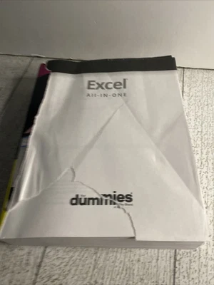 $15.99 • Buy Excel All-In-One For Dummies By Greg Harvey And Paul McFedries (2021, Trade...