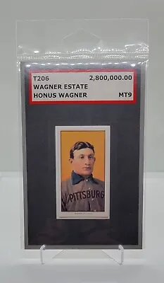 REPRINT HONUS WAGNER T206 Mint Uncirculated Limited Edition - FREE SHIPPING • $13.50