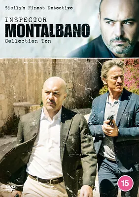 Inspector Montalbano: Collection Ten DVD (2020) Luca Zingaretti Cert 15 • £15.19