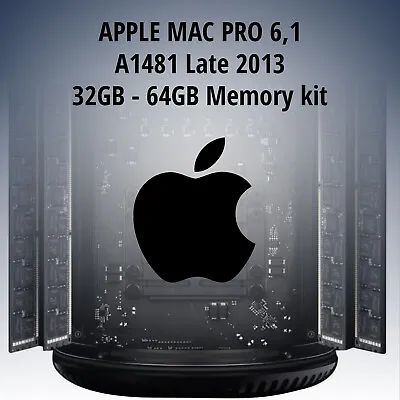 32GB 64GB Kit For Apple Mac Pro 61 A1481 Late 2013 Memory RAM Kit • $49.49