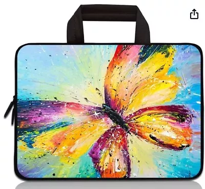 Tablet Carrying Bag Butterfly Design 7-9 Inch Universal Neoprene • $10.99