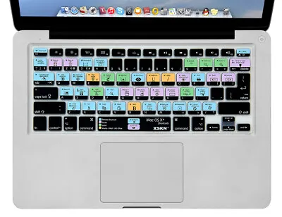 XSKN Mac OS X Shortcuts Keyboard Cover For Old MacBook Pro 13 15/Air 13  US&EU • $15.99
