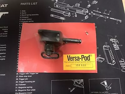 Versa-Pod Q.D. Sling Stud Bipod Adapter Matte Black 150-601 • $35