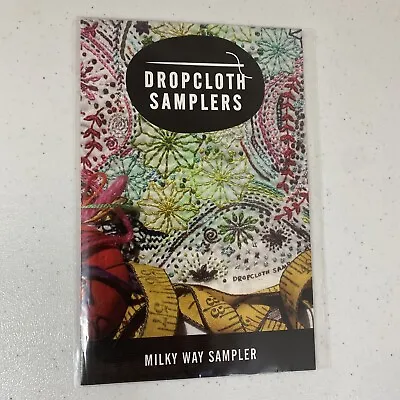 Dropcloth Samplers Cross Stitch Embroidery Sampler Milky Way Sampler • $22.99