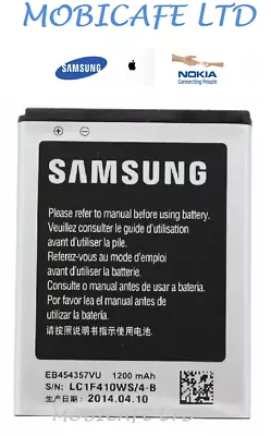 £12.99 • Buy Genuine Samsung EB454357VU Battery For Samsung S5300, S5360, Galaxy Y