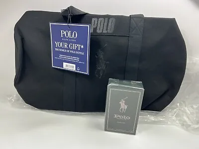 $109.99 • Buy Polo By Ralph Lauren, 4 Oz Cologne Intense Spray For Men + Polo Duffle Bag